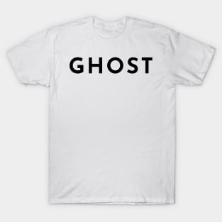 Ghost. Minimalistic Halloween Design. Simple Halloween Costume Idea T-Shirt